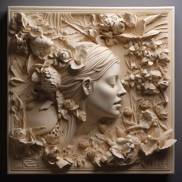 نموذج ثلاثي الأبعاد لآلة CNC 3D Art 